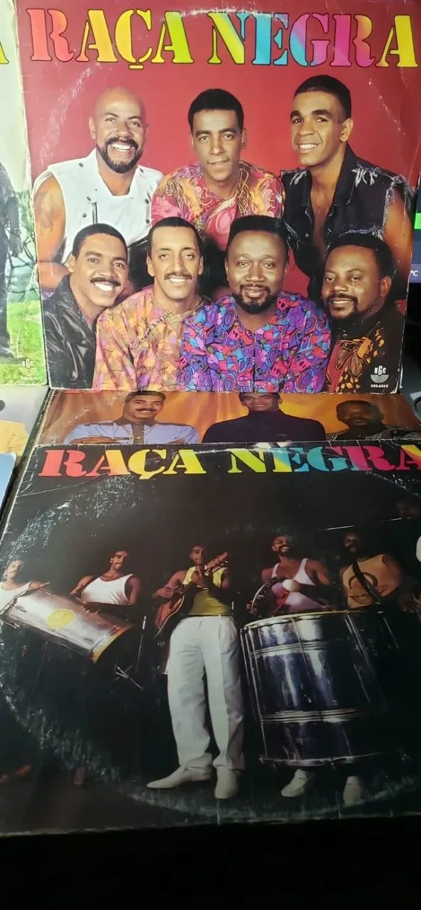 Lote 5 LPs Raça Negra (1991 a 1994) - Foto 2