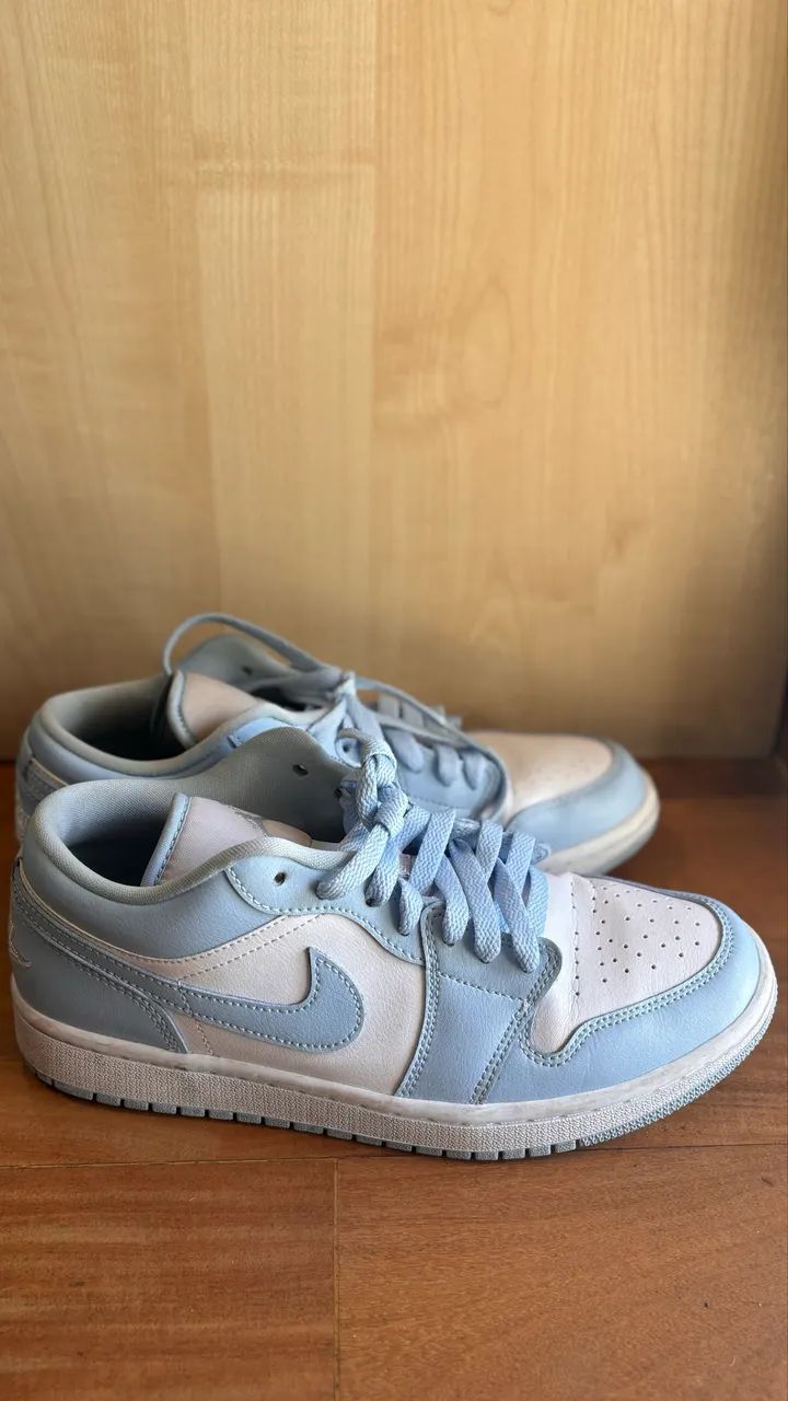 Air Jordan 1 Low Ice Blue - Foto 2