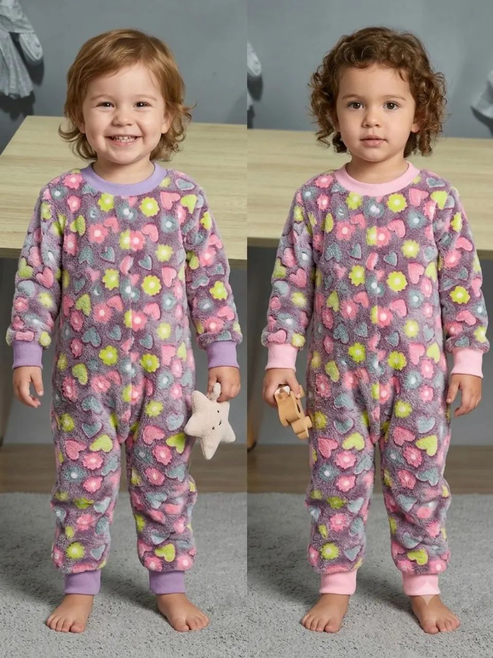 ?PIJAMA INFANTIL FLEECE QUENTINHO INVERNO? 