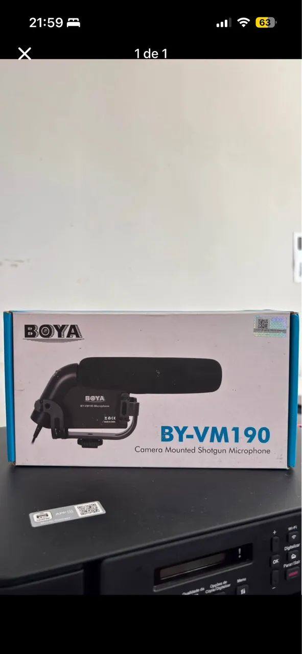 Microfone Boya 