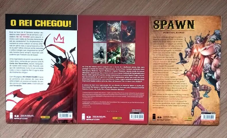 Spawn Universo Rei Pistoleiro Editora Panini - Foto 3