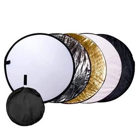 Rebatedor Fotográfico 5 em 1 | Refletor e Difusor Portátil - Foto 2