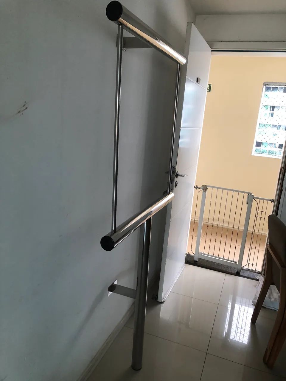 Arara para calças para quarto inox - Foto 3