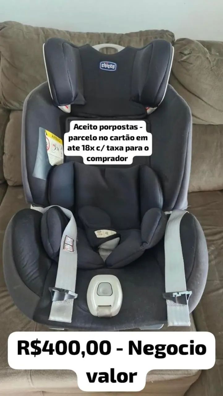 Cadeirinha veícular Chicco - até 25kg - Foto 2