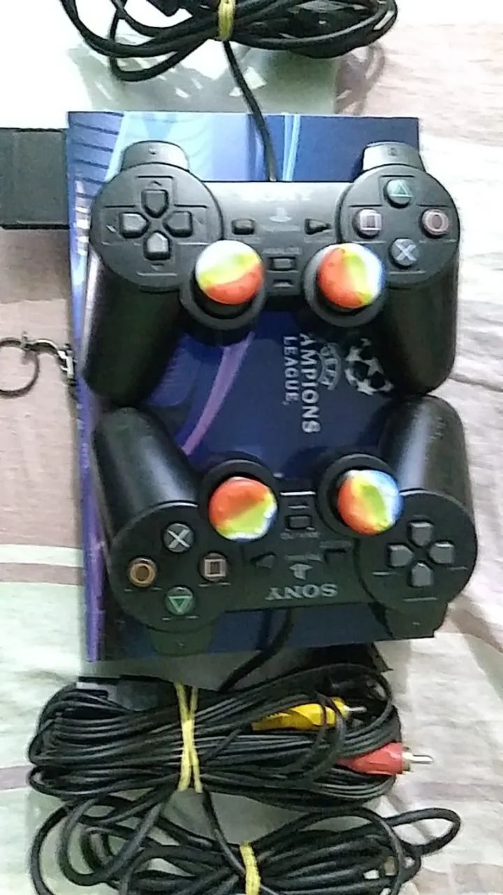 vendo ps2 completo com garantia - Foto 2