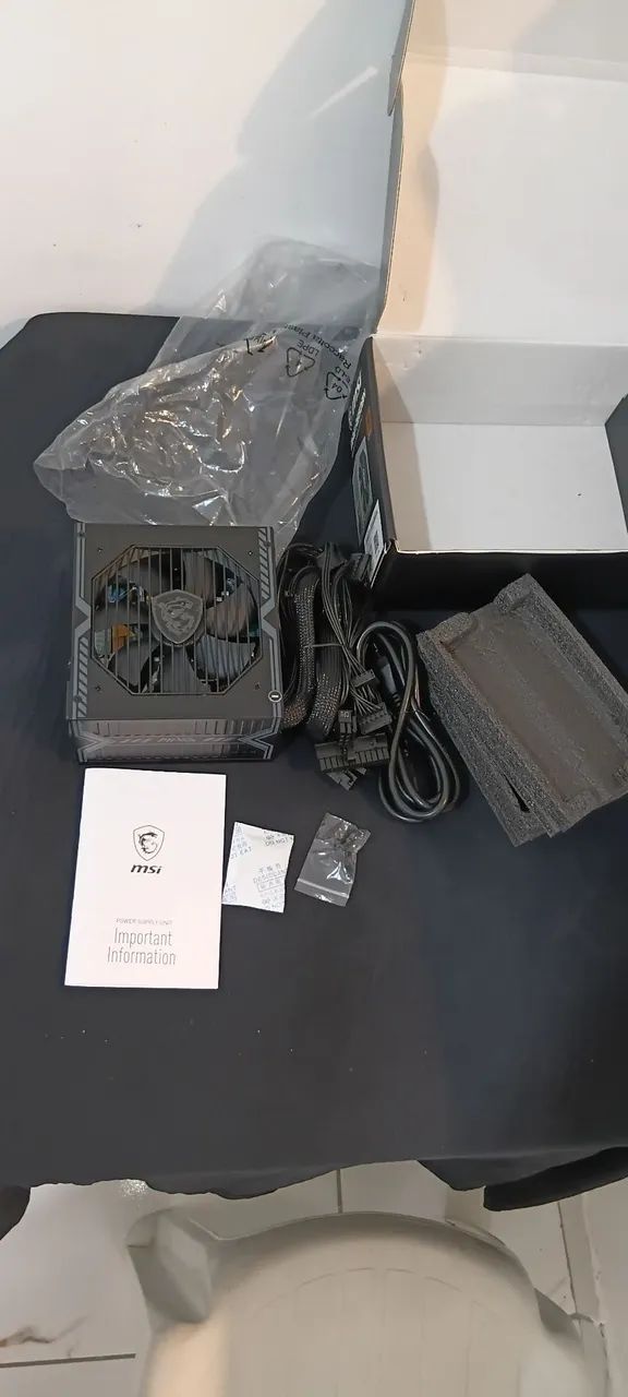 Fonte 650w MSI 80Plus Bronze  - Foto 3