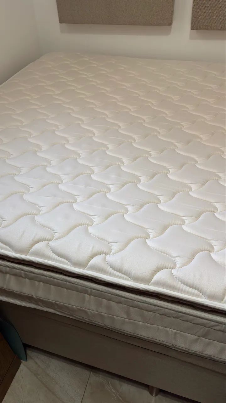 Cama box baú com colchão e pillow top - Foto 3