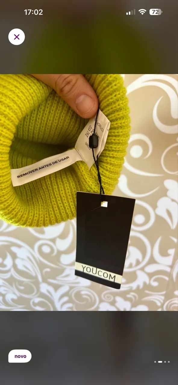 Gorro Youcom novo com etiqueta  - Foto 2