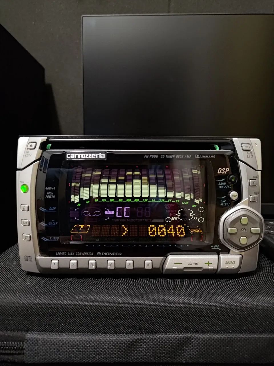 Pioneer carrozzeria FH-P606 本体 PIONEER Carrozzeria FH-P606 - Aparelhos de Som - Vera Cruz