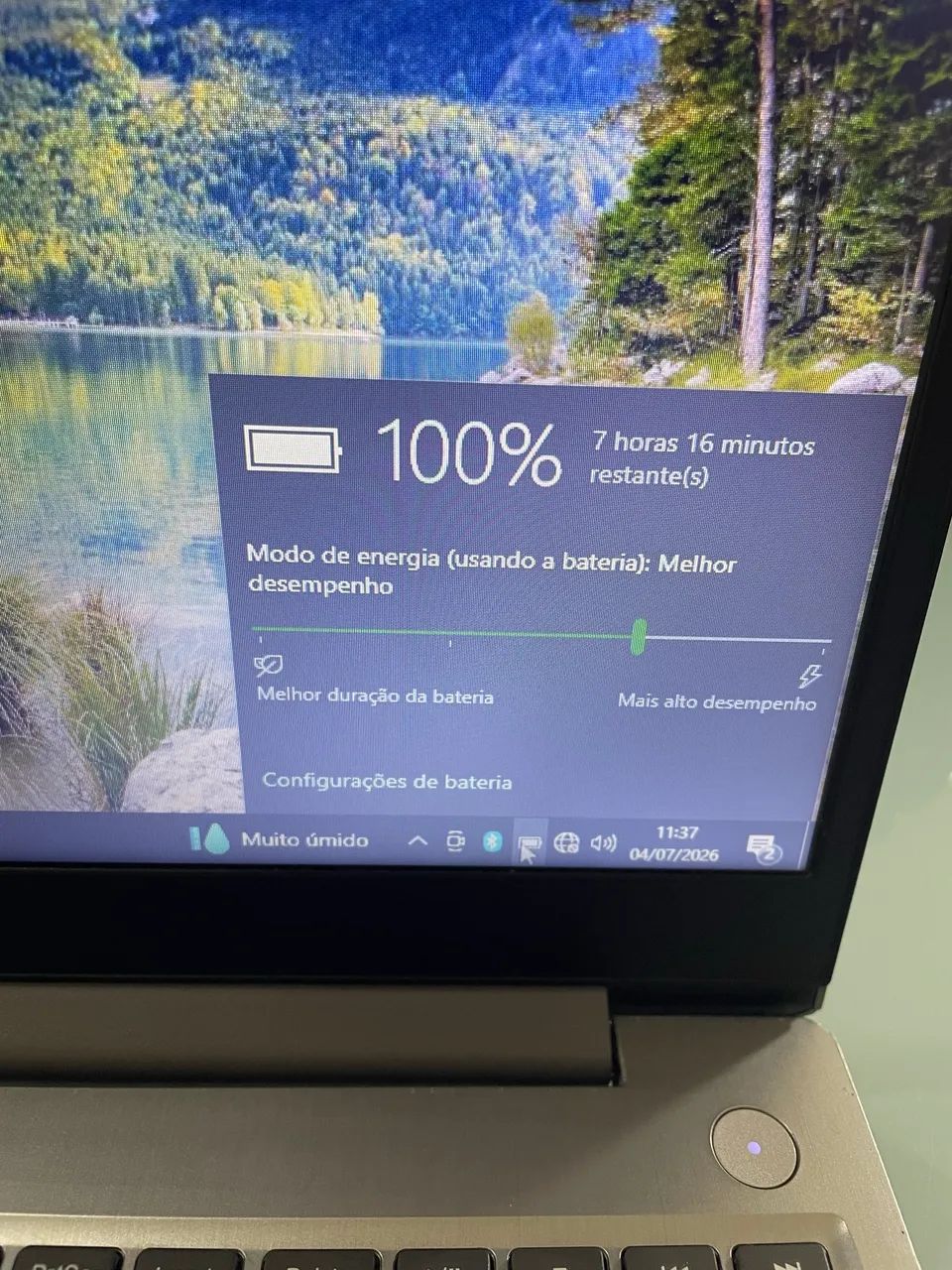 Vendo Notebook Lenovo iDeapad 3i com SSD M2  - Foto 4