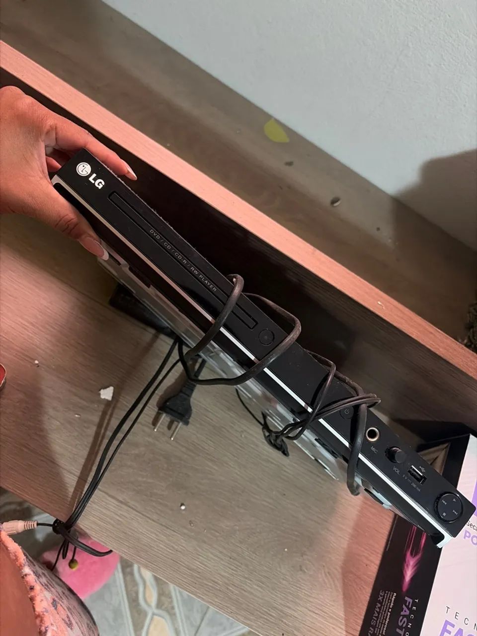 aparelho de DVD LG