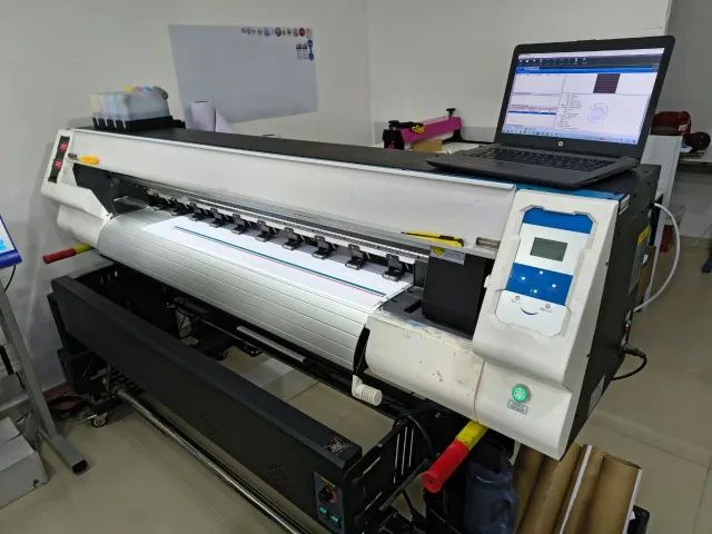 Vendo Impressora Plotter Eco Solvente tecnologia DX9 - Foto 2