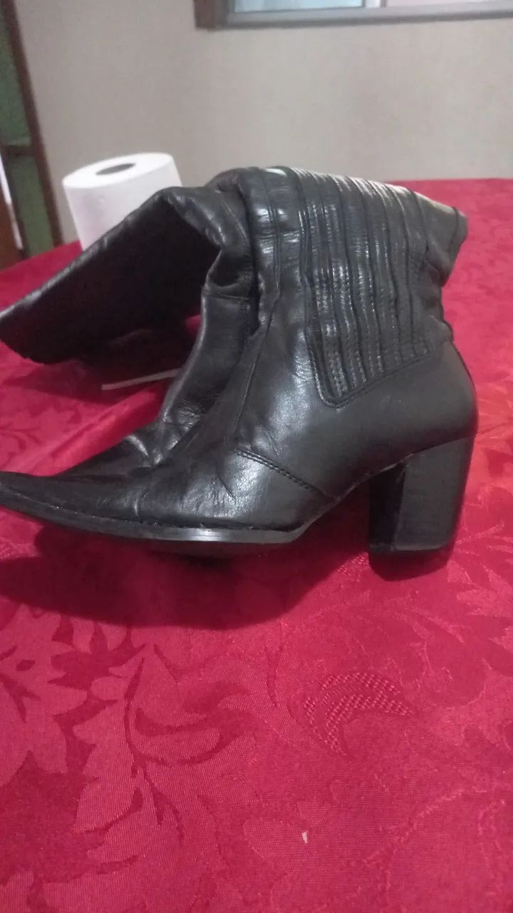 Bota em couro confortável n.36 - Foto 3