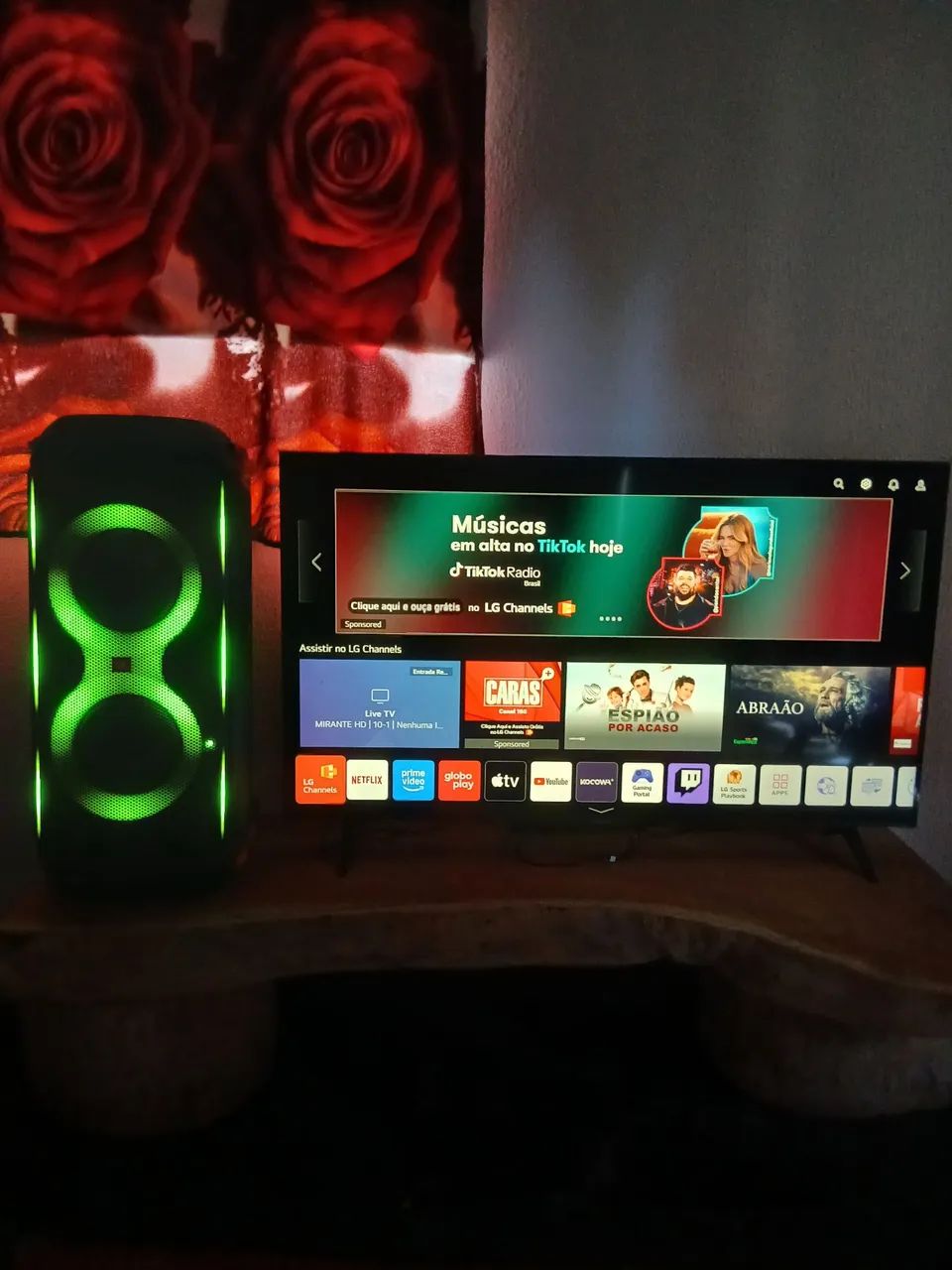 COMBO smart LG 60 polegadas + JBL patybox 710 tudo novo!! - Foto 2