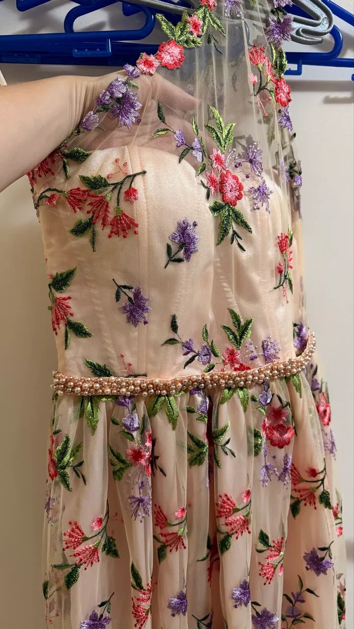 Roupa de tule flores  - Foto 2