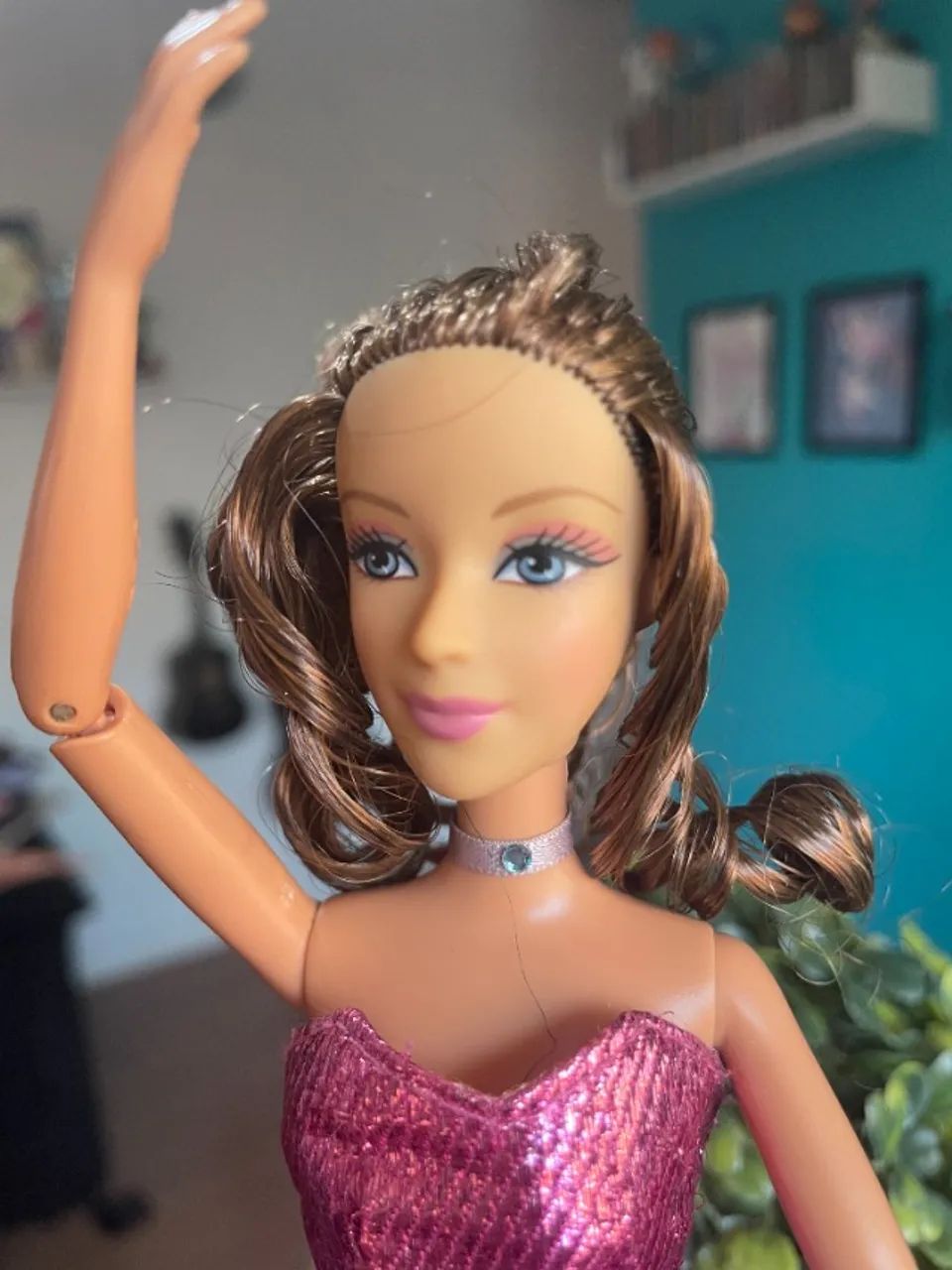 Boneca Barbie Mattel Bailarina 10 2005 (Usado) - Foto 2