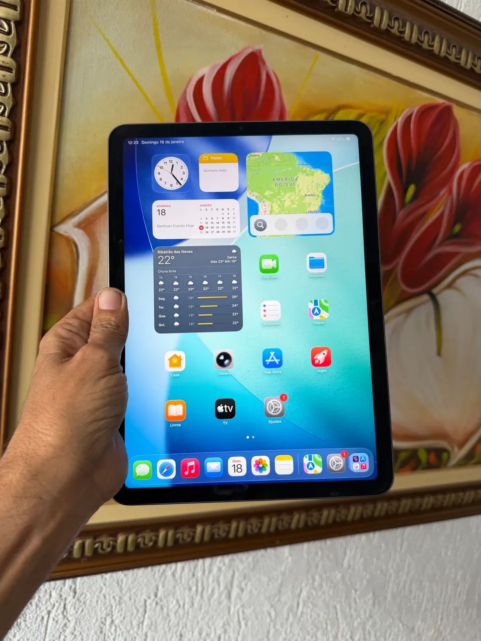 Ipad air 5 geraçao m1 64 gigas tela 10.9 