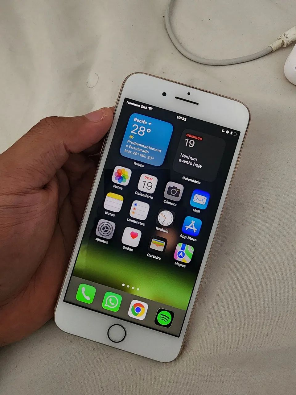 Iphone 8 plus 256gb PRA VENDER LOGO