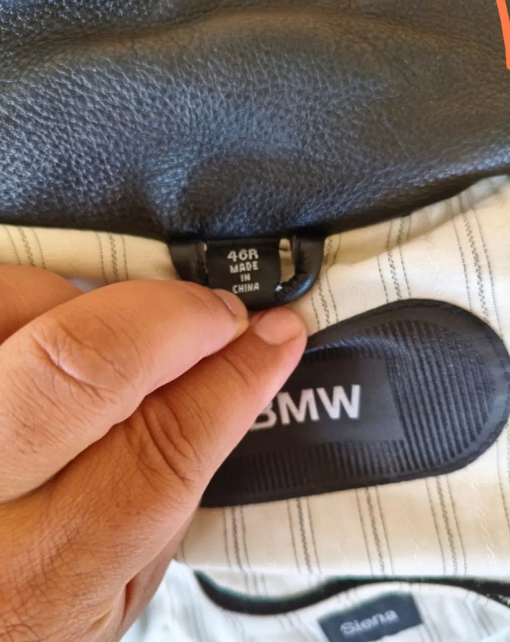 jaqueta de couro BMW  - Foto 3