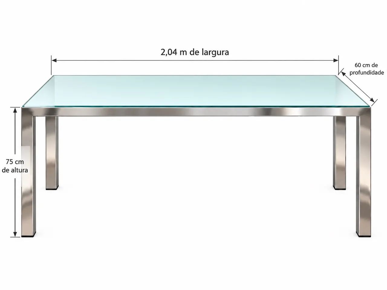 Mesa de escritório industrial 