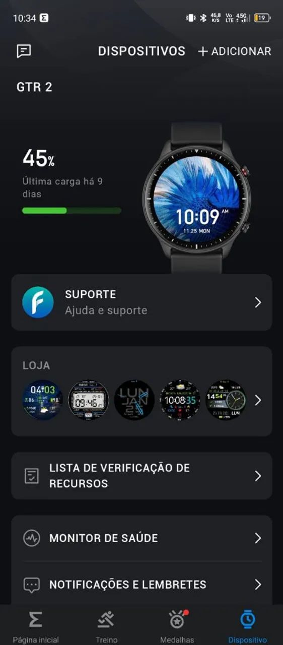 Relógio amazfit gtr2  - Foto 3