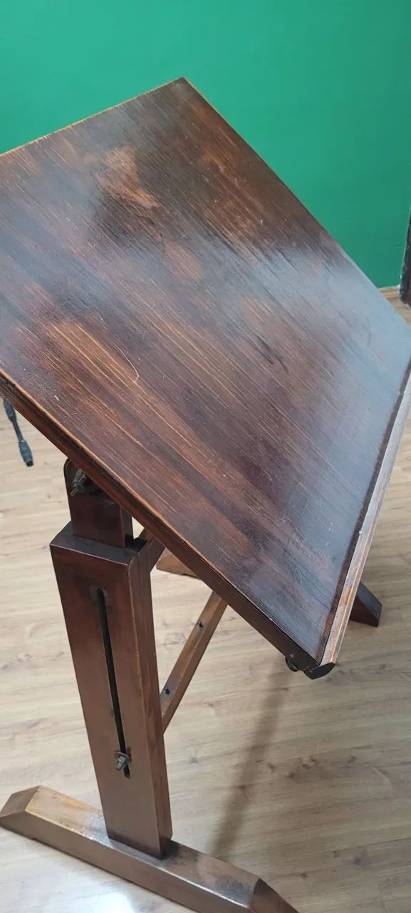 Mesa desenhista vintage (raridade) - Foto 3