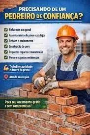 Pedreiro Profissional - Reformas e Construções em Geral