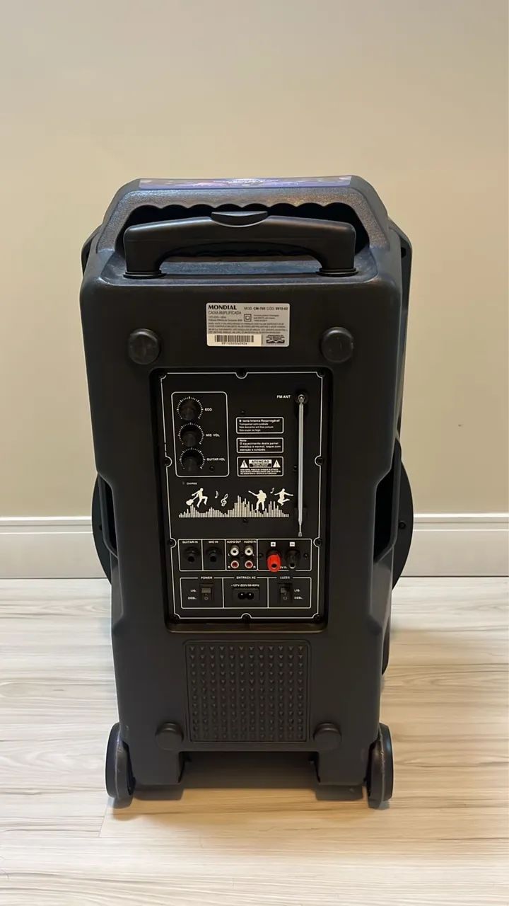 CM700 MONDIAL CAIXA DE SOM - Foto 4