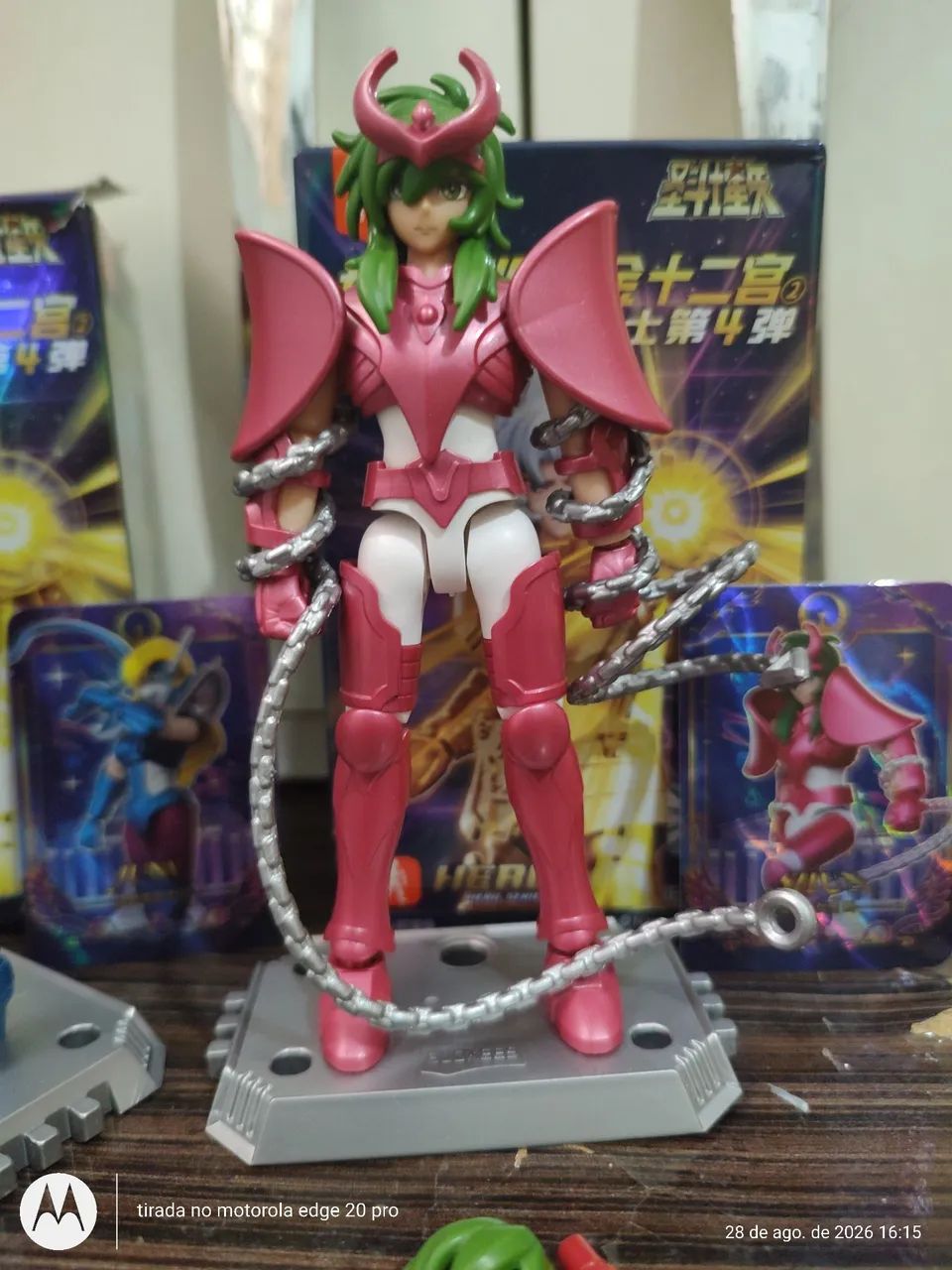 3 blokees Saints seiya - Foto 3