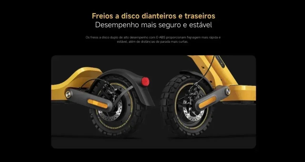 Patinete Elétrico Xiaomi 6 Ultra - Novo na Caixa  - Foto 5