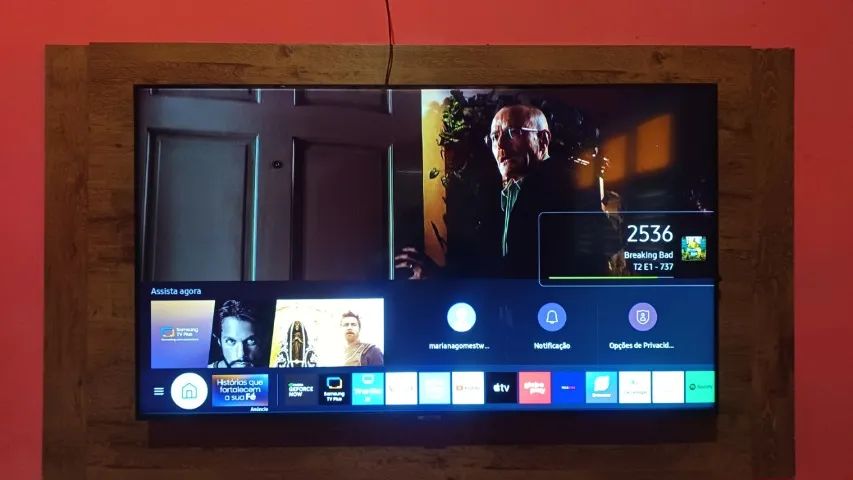 Vendo tv sansung smart 55 polegadas 4 k  - Foto 4