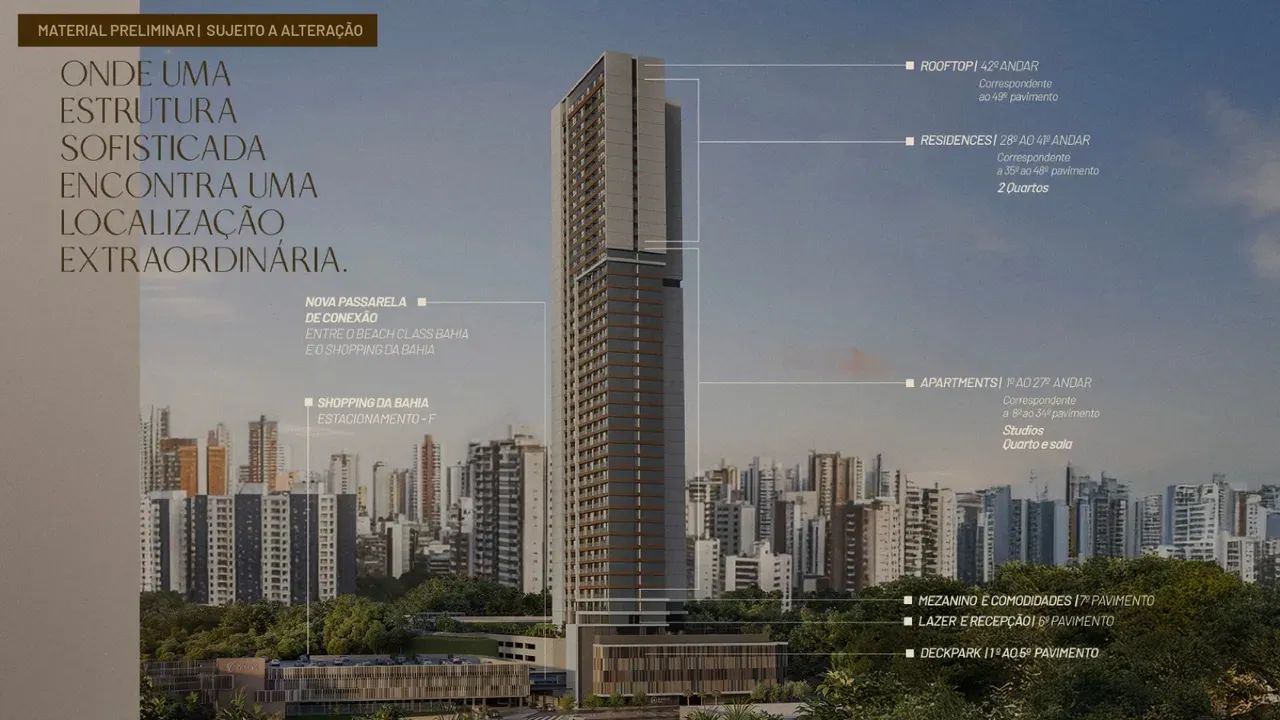 PRÉ-LANÇAMENTO APARTAMENTO 61m²  2 QUARTOS 1 SUÍTE 1 VAGA INFRA VENDE CAMINHO DAS ÁRVORES - Foto 5