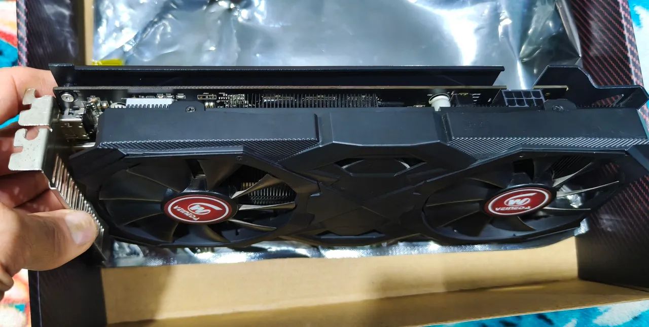 Placa de vídeo RX 580 8gb * defeito* - Foto 2