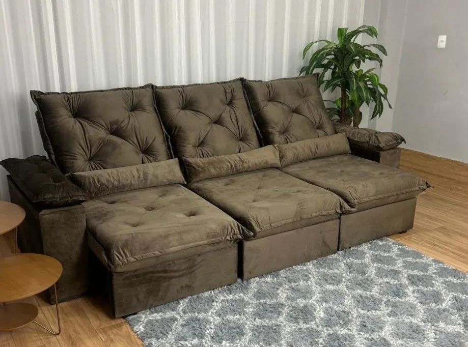 SOFA RETRATIL RECLINÁVEL 2,70.MTS 1.999,00 - Foto 3