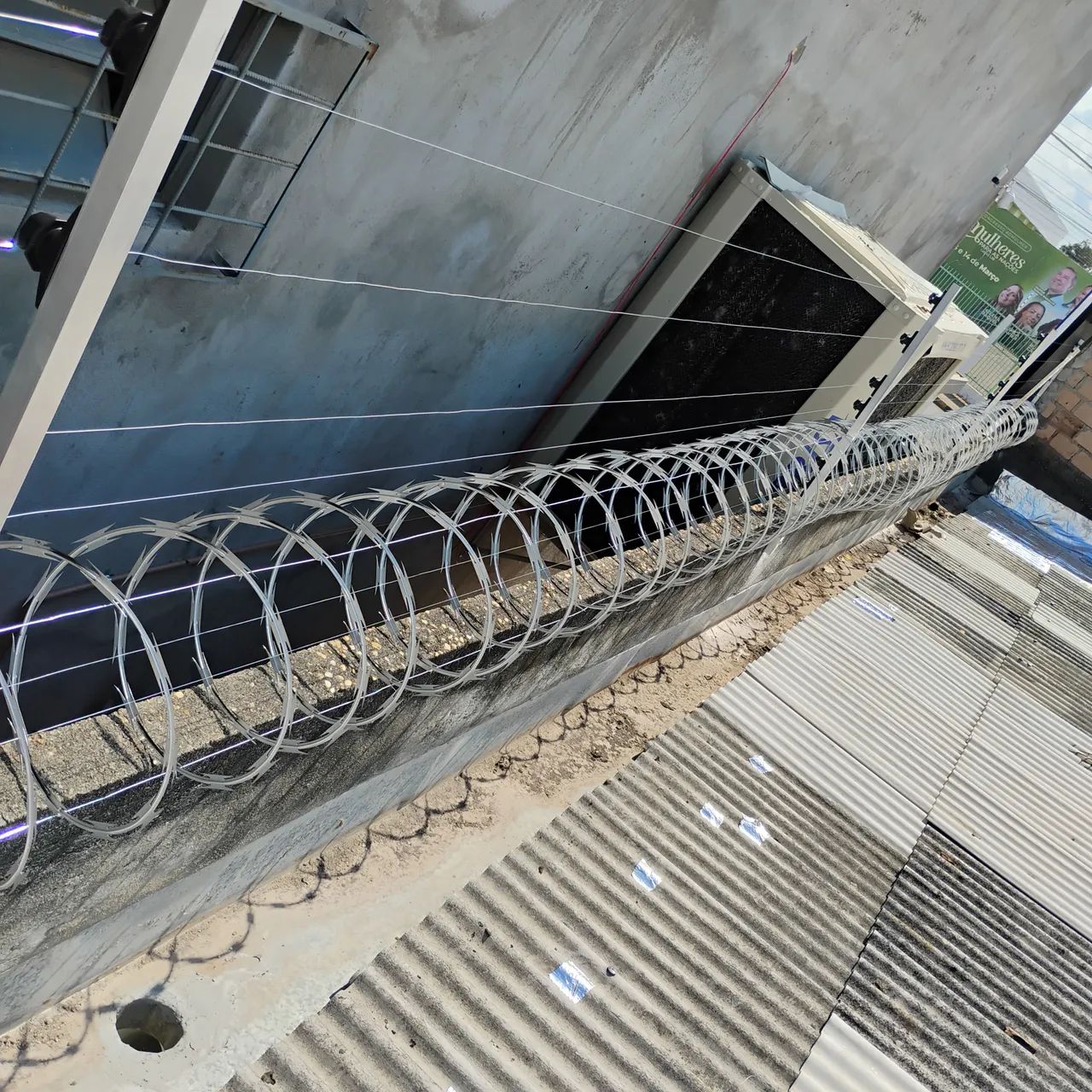 Cerca elétrica/Segurança eletrônica 