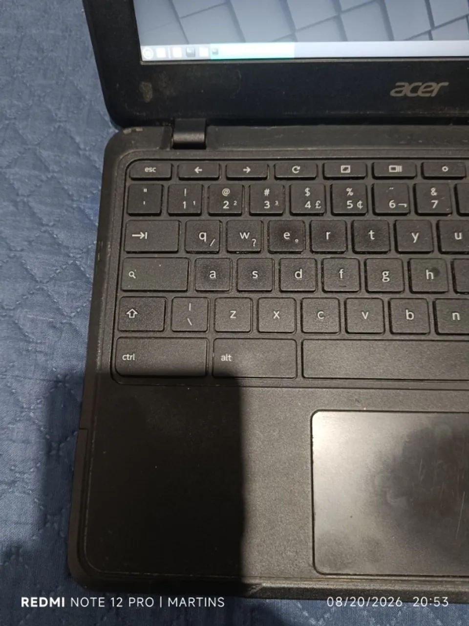 Carcaça Chromebook Acer C733-C607 - Foto 4