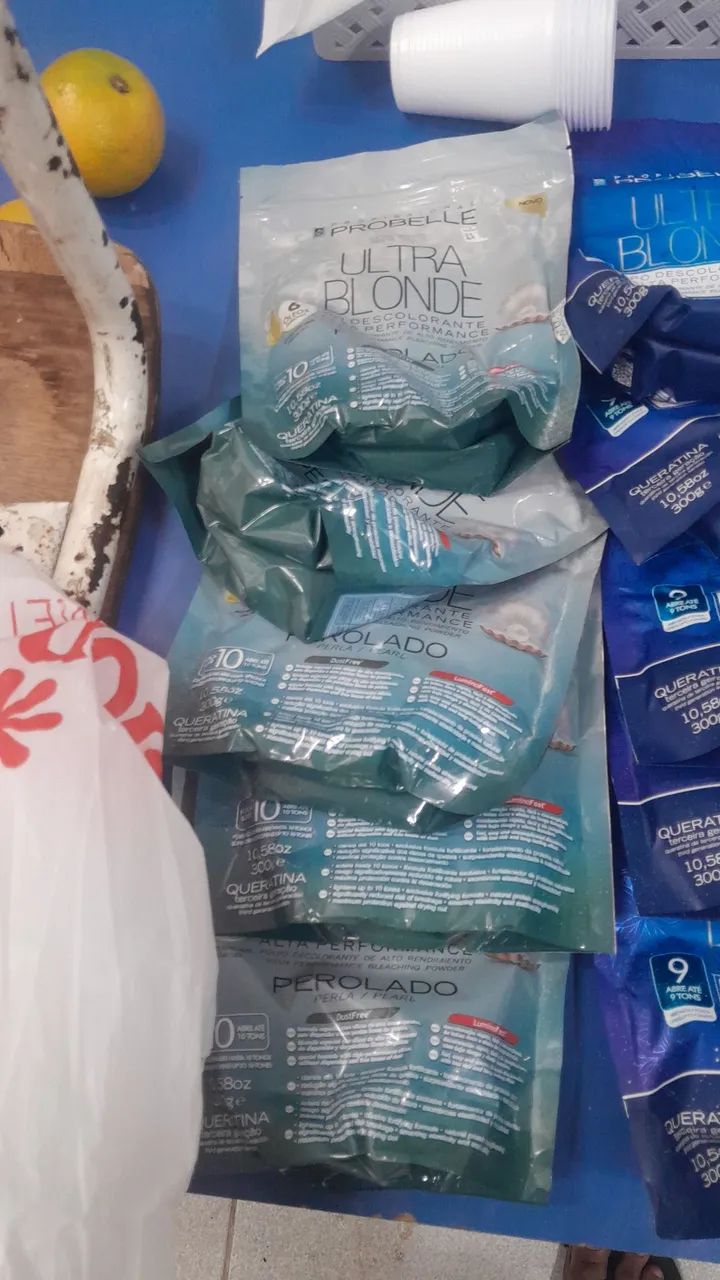 Kit de pó descolorante Probelle bronde - Foto 2