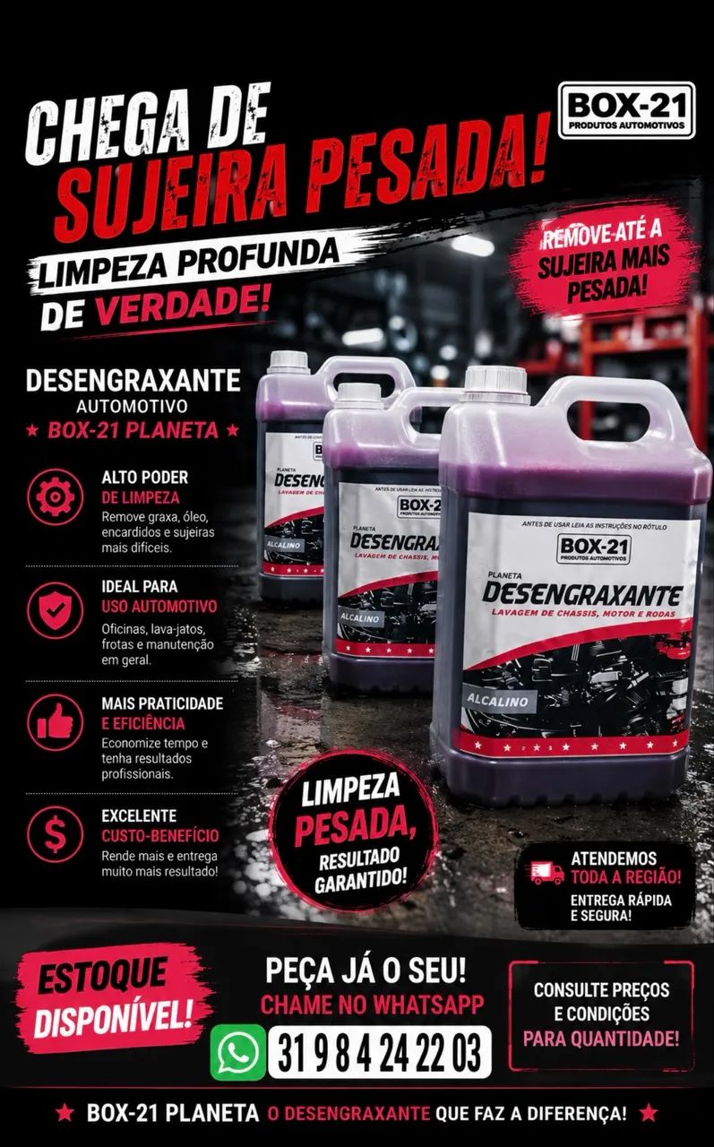 Desigrachate pra limpeza pezada