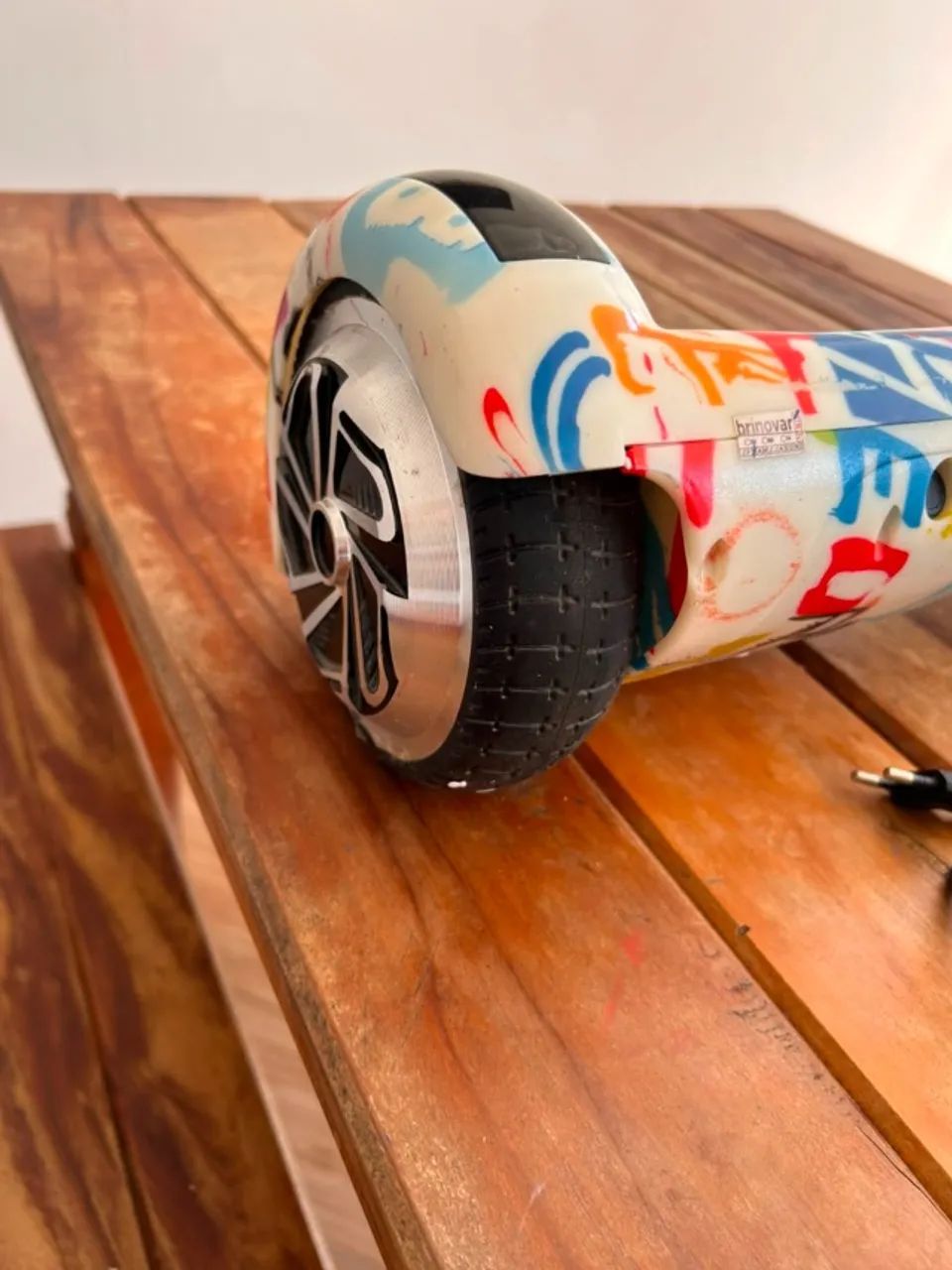 Hoverboard Skate Elétrico 6.5 Bluetooth Grafite - Foto 3