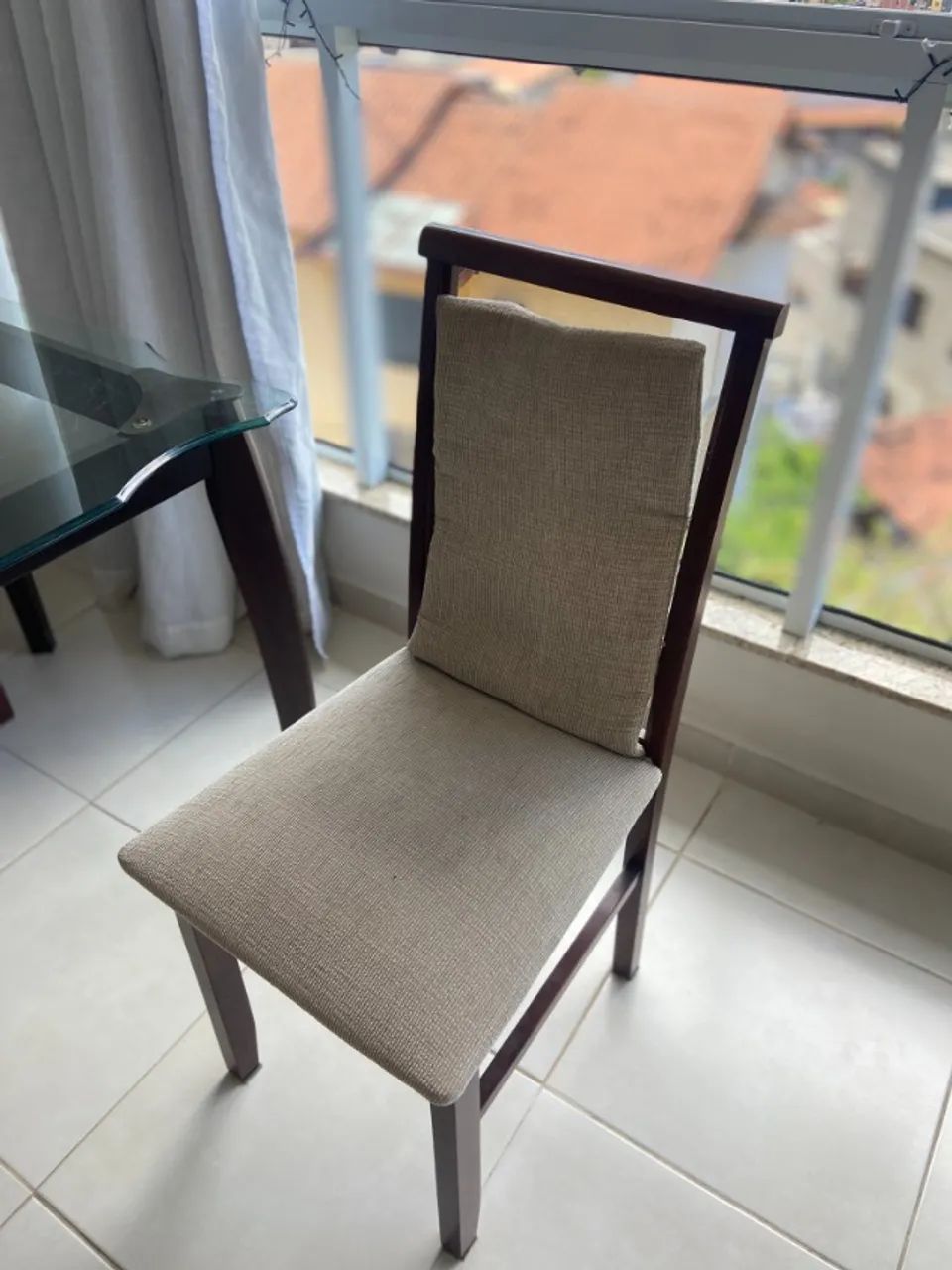 Jogo de mesa e 4 cadeiras Moveis Conquista - Foto 4