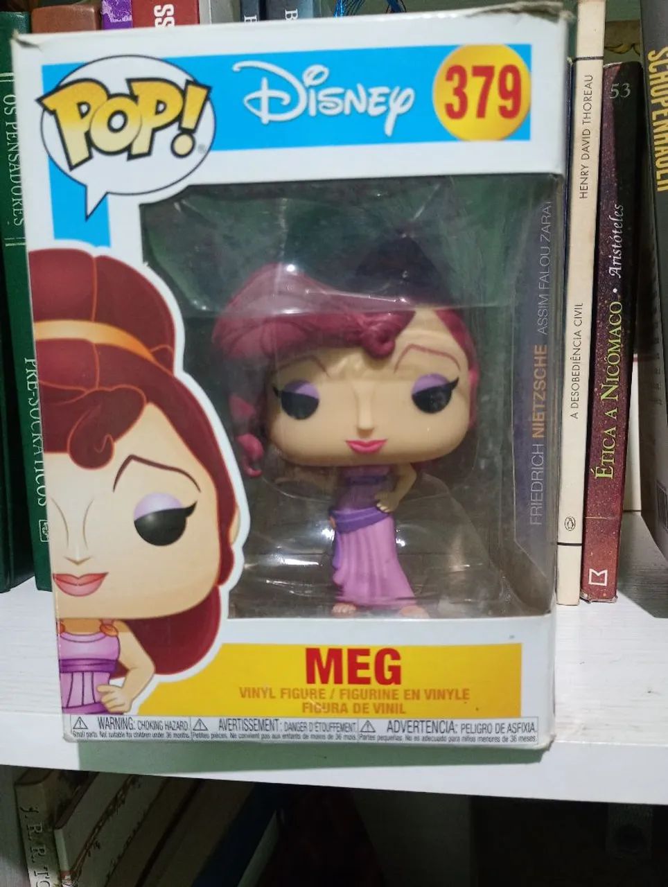 Funko Hércules Megara primeira edição rara