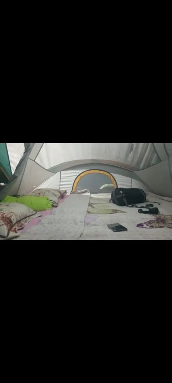 Barraca de acampamento 6 pessoas.