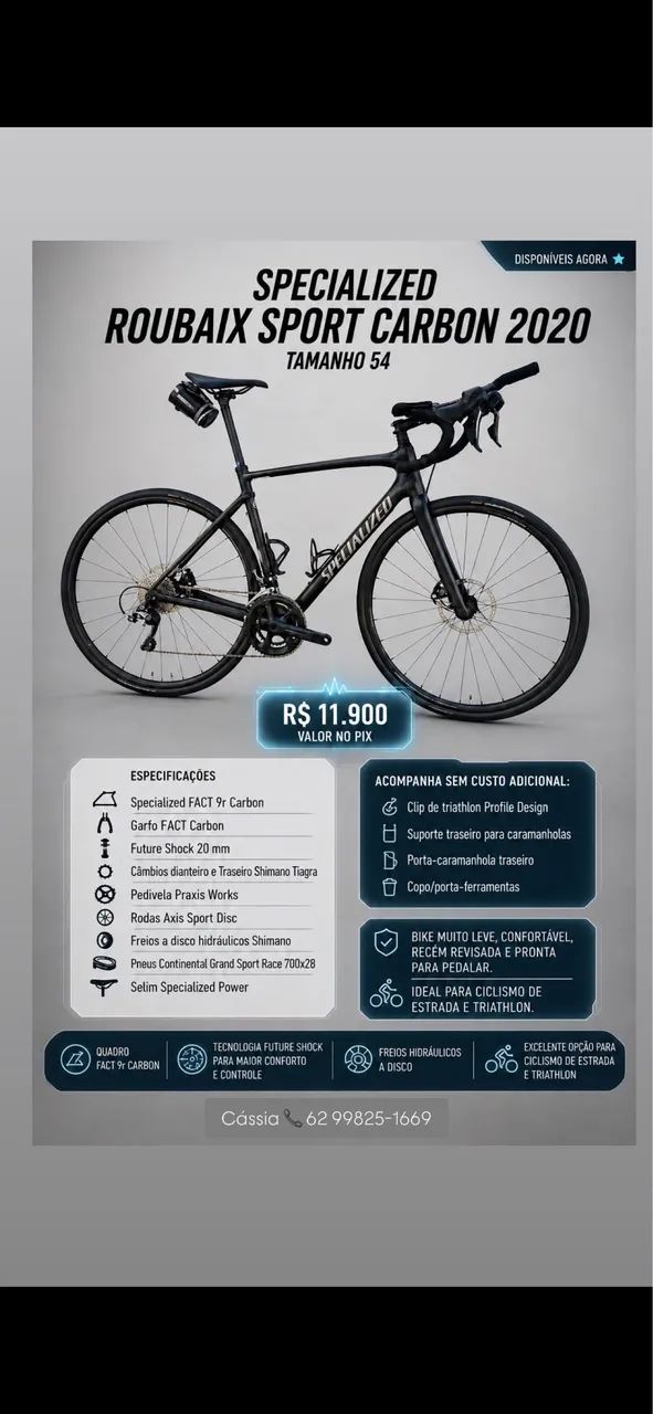 VENDO SPECIALIZED ROUBAIX SPORT CARBON - Foto 2
