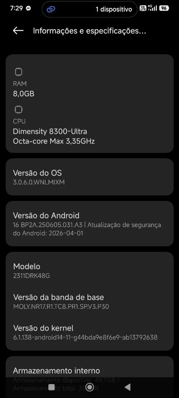 Vendo poco x6 pro semi novo - Foto 4