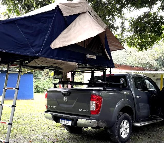 Rack de caçamba elevatório p/ pick-up - Foto 4
