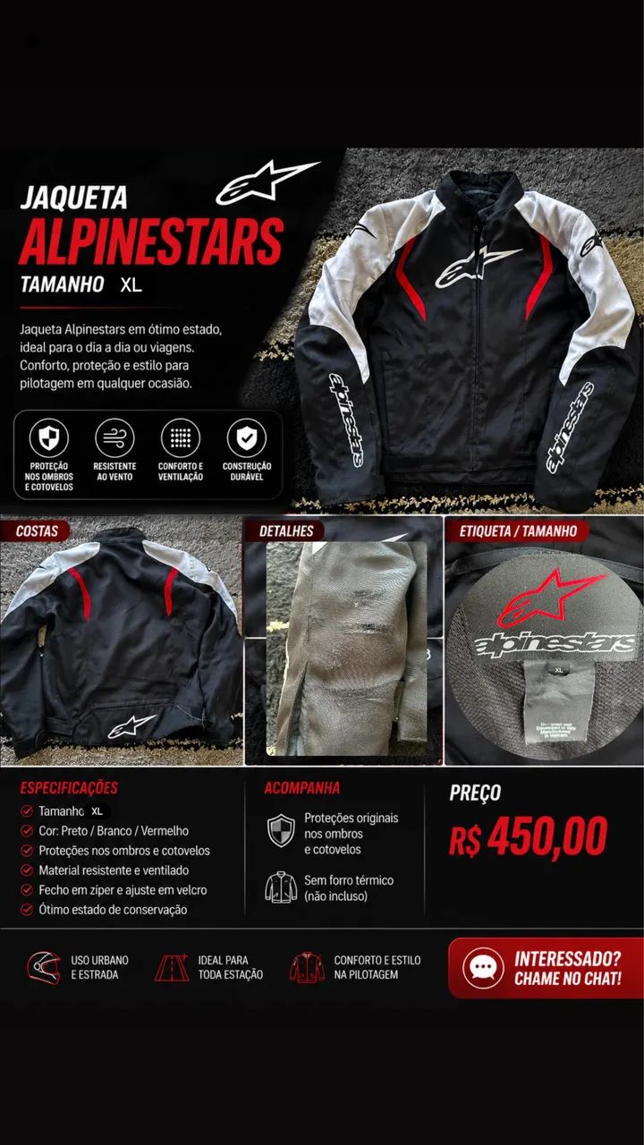 Jaqueta Alpinestar 