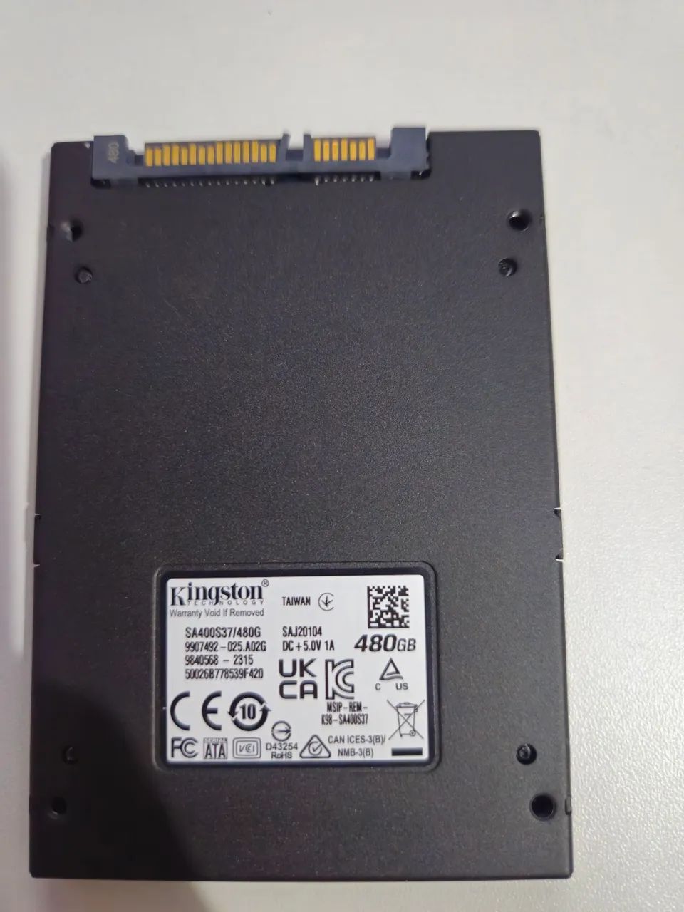 SSD Kingston 480GB SATA - Foto 2