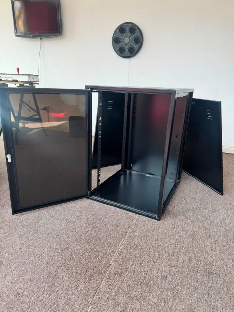 Mini Rack Desmontável Parede 16U Padrão 19" Para Redes E CFTV - Foto 2