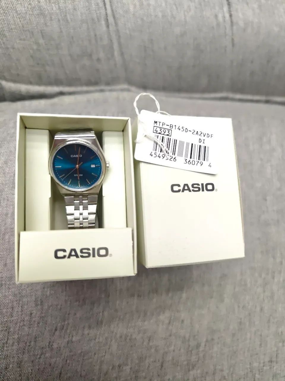 Relógio Casio analógico Mtp-B145d - Foto 5