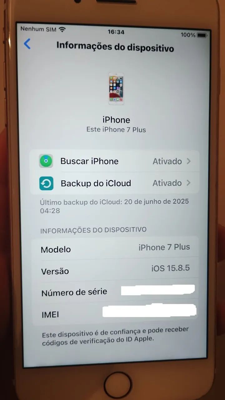 Iphone 7 Plus 128GB | Bateria Nova 100% e Tela Original - Foto 2